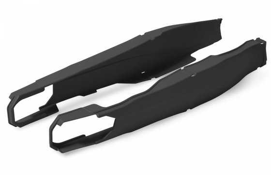 300 XC (2019 - 2019) swingarm protectors black | POLISPORT