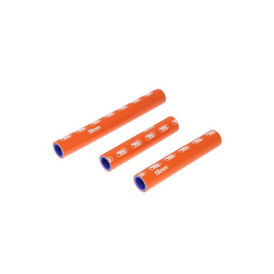 250 XC (2011 - 2016) silicone radiator hose kit in orange for ktm | SAMCO SPORT