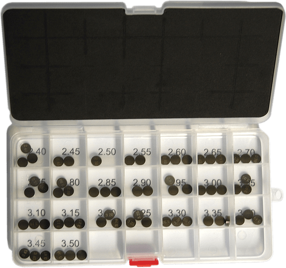 450 SMR (2008 - 2014) valve shim assortment | ProX