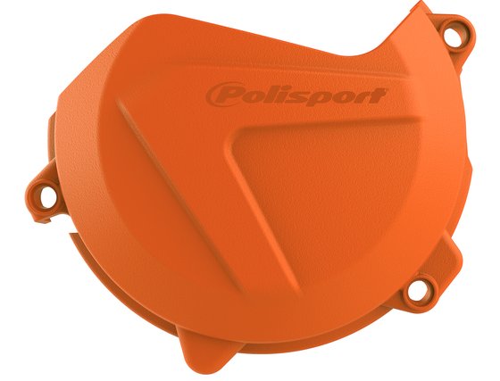 450 XC-F (2007 - 2017) clutch cover protector orange | POLISPORT