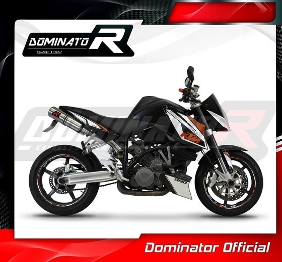 990 SUPER DUKE (2005 - 2013) exhaust silencer gp | Dominator