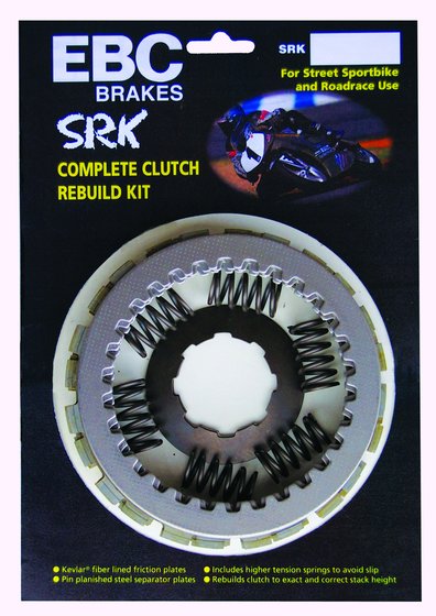 250 DUKE (2015 - 2020) srk aramid fibre replacement clutch kit | EBC