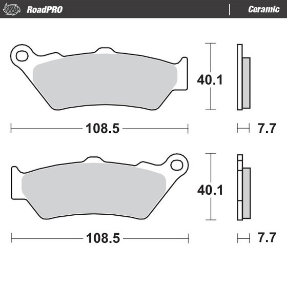 990 ADVENTURE R (2009 - 2013) ceramic brake pad | MOTO-MASTER