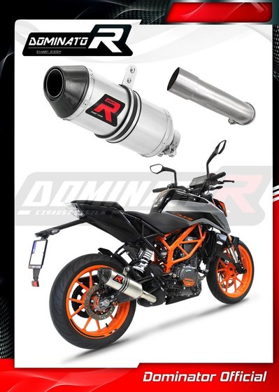 390 DUKE (2021 - 2022) exhaust silencer hp3 | Dominator