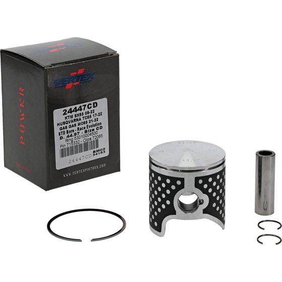 65 SX (2009 - 2023) cast race piston kit | Vertex