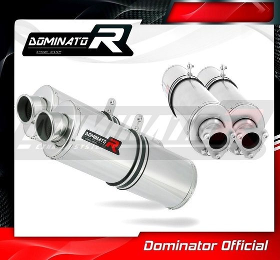 950 SUPERMOTO R (2006 - 2008) exhaust silencer oval | Dominator