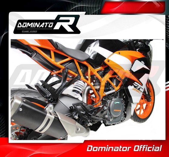 RC 390 (2017 - 2020) exhaust cat eliminator decat | Dominator