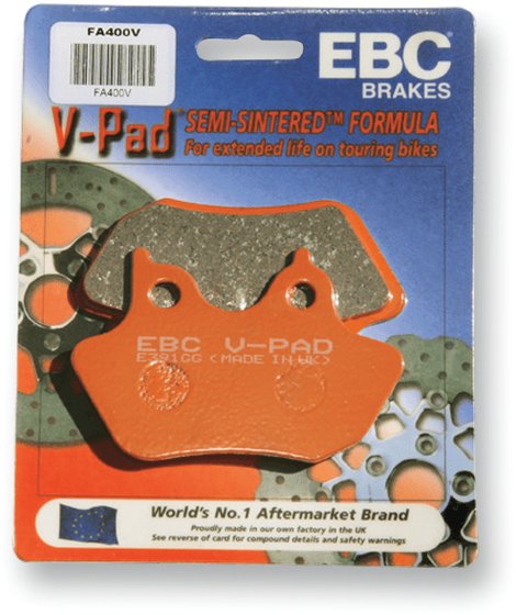 660 SMC (2003 - 2004) british made semi-sintered v-pads | EBC