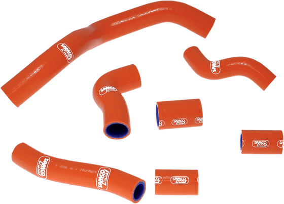 990 SUPER DUKE (2005 - 2011) silicone radiator hose kit in orange for ktm | SAMCO SPORT