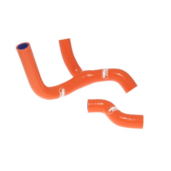 250 SX-F (2013 - 2022) silicone radiator hose kit in orange for ktm | SAMCO SPORT