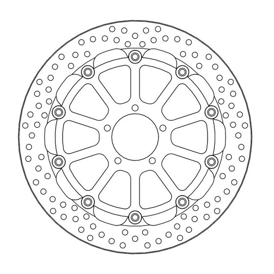 1290 SUPER DUKE R (2016 - 2022) halo racing brake disc | MOTO-MASTER