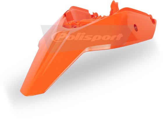 65 SX (2009 - 2015) rear fender with side panels - orange | POLISPORT