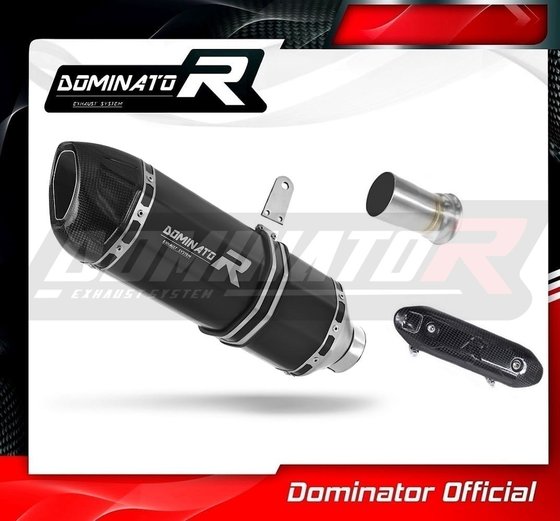 1190 ADVENTURE (2013 - 2016) exhaust silencer muffler hp1 black | Dominator