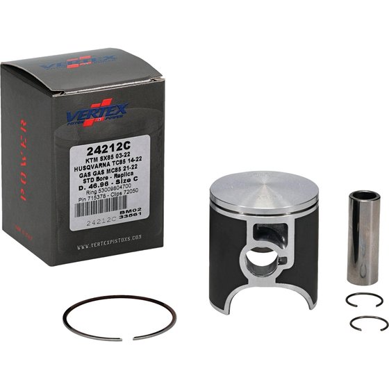 85 SX (2003 - 2023) cast replica piston kit | Vertex