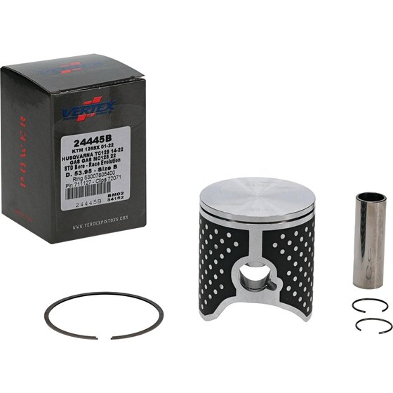 125 SX (2001 - 2023) cast race piston kit | Vertex