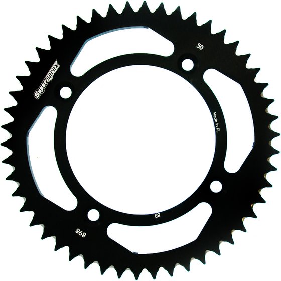 85 SX (2004 - 2024) supersprox rear sprocket alu ral-898:49 black | Supersprox