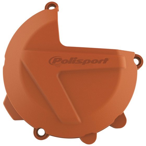 250 XC (2017 - 2019) clutch cover protector orange | POLISPORT