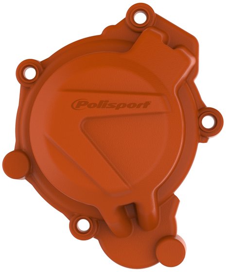 125 SX (2016 - 2022) ignition cover protector for ktm orange | POLISPORT