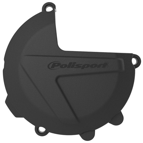 250 XC (2017 - 2019) clutch cover protector black | POLISPORT