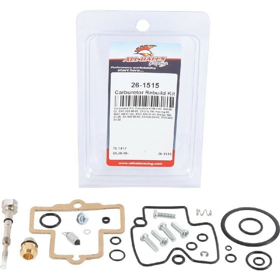 400 SX (2000 - 2002) carb. rebuild kit closed course racing only | All Balls