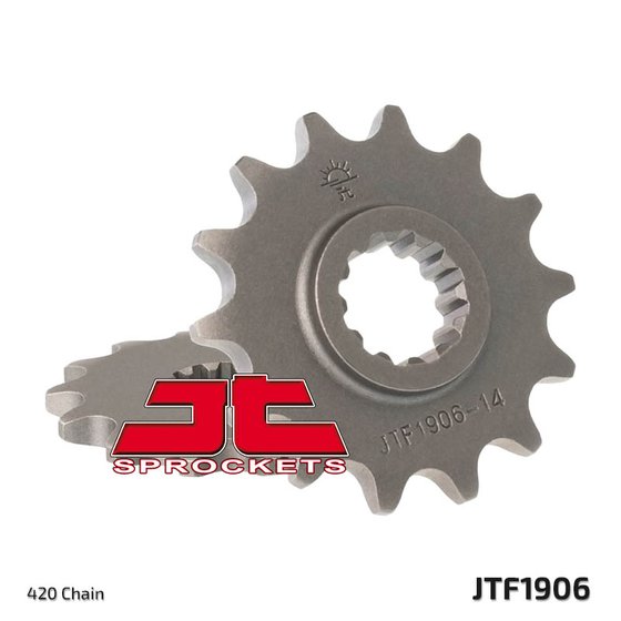 60 SX (1998 - 2001) steel front sprocket | JT Sprockets