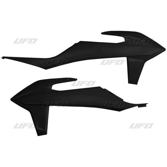 150 SX (2019 - 2020) black radiator covers for sx/sxf 19-22 | UFO