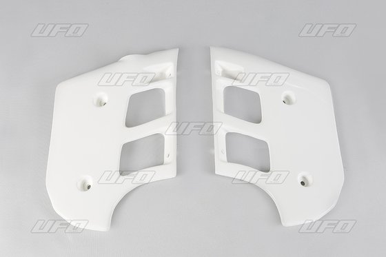 LC4 500 (1990 - 1991) white radiator covers for ktm 125/250/500 (90-92) | UFO