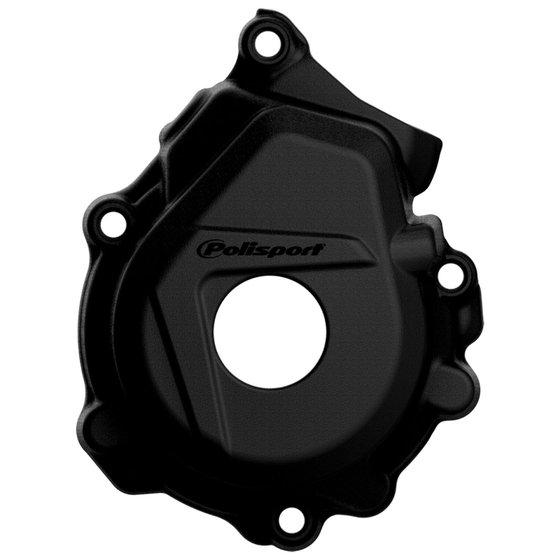 250 XC-F (2016 - 2017) ignition cover protector black | POLISPORT